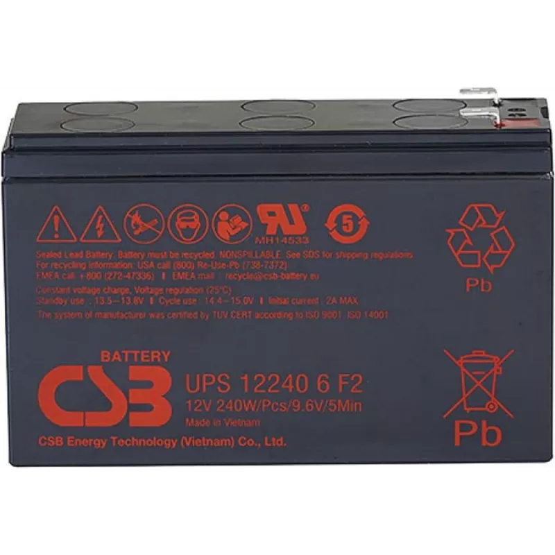 Батарея для ИБП CSB UPS122406 F2 12В