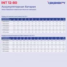 Батарея для ИБП Ippon INT12-080 12В 80Ач