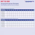Батарея для ИБП Ippon INT12-100 12В 100Ач