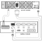 Батарея для ИБП Powercom BAT VGD-240V RM VRT10KPDU 240В 9Ач для MRT/VRT-10K