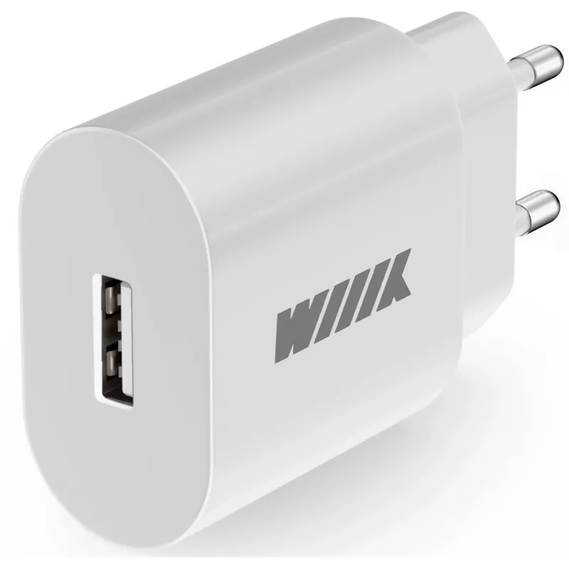Сетевое зар./устр. Wiiix UNN-4-1-01-QC-W 18W 3A (QC) USB универсальное белый