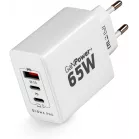 Сетевое зар./устр. Digma Pro DPW6B 65W 3.25A (PD+QC) 2хUSB-C/USB-A универсальное белый (DPW6B5GX12WH)