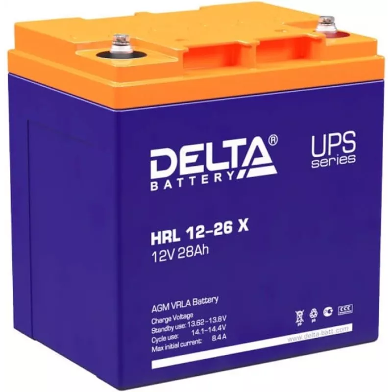 Батарея для ИБП Delta HRL 12-26 X 12В 28Ач