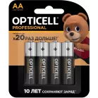 Батарея Opticell Professional LR6 AA (4шт) блистер