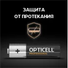 Батарея Opticell Professional LR6 AA (4шт) блистер