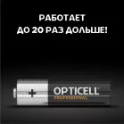 Батарея Opticell Professional LR6 AA (4шт) блистер