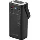 Мобильный аккумулятор Digma DGPF30B 30000mAh QC3.0/PD3.0 22.5W 3A 4xUSB-A/2xUSB-C черный (DGPF30B22PBK)
