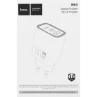 Сетевое зар./устр. Hoco N63 Gentle 30W 3A (PD+QC) USB Type-C универсальное белый