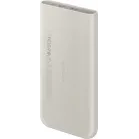Мобильный аккумулятор Samsung EB-U2510 10000mAh 25W 3A 2xUSB-C беспров.зар. бежевый (EB-U2510XUEGRU)