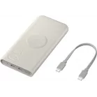 Мобильный аккумулятор Samsung EB-U2510 10000mAh 25W 3A 2xUSB-C беспров.зар. бежевый (EB-U2510XUEGRU)