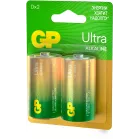 Батарея GP Ultra Alkaline 14AUA21-2CRSBC2 C (2шт) блистер