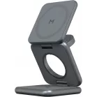 Беспроводное зар./устр. Magssory fold pro 23W 3A+2.22A (PD+QC+QI) USB Type-C для Apple темно-синий (WCH063M)