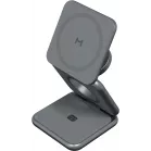 Беспроводное зар./устр. Magssory fold pro 23W 3A+2.22A (PD+QC+QI) USB Type-C для Apple темно-синий (WCH063M)