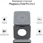 Беспроводное зар./устр. Magssory fold pro 23W 3A+2.22A (PD+QC+QI) USB Type-C для Apple темно-синий (WCH063M)