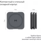 Беспроводное зар./устр. Magssory fold pro 23W 3A+2.22A (PD+QC+QI) USB Type-C для Apple темно-синий (WCH063M)