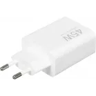 Сетевое зар./устр. Xiaomi BHR07SLEU 45W 4.1A (PD) USB-A универсальное белый