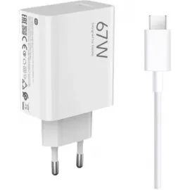 Сетевое зар./устр. Xiaomi BHR9465EU 67W 6A (PD) USB Type-C универсальное белый