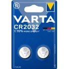 Батарея Varta Energy CR2032 BL2 Lithium 3V CR2032 (2шт) блистер