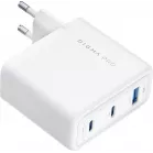 Сетевое зар./устр. Digma Pro DPW10C 100W 5A (PD+QC) 2хUSB-C/USB-A универсальное белый (DPW1С0G012WH)