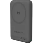 Мобильный аккумулятор Magssory PBN013m 10000mAh QC/PD 15W 3A USB-C беспров.зар. серый