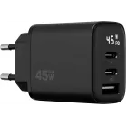 Сетевое зар./устр. Magssory ACH008 45W 3.25A (PD3.0+PPS+QC4+AFC+FCP+SCP) универсальное черный