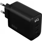 Сетевое зар./устр. Magssory ACH009 65W (PD3.0+PPS+QC4+AFC+FCP+SCP) универсальное черный