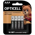 Батарея Opticell Basic LR03 AAA (4шт) блистер