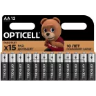 Батарея Opticell Basic LR6 AA (12шт) блистер