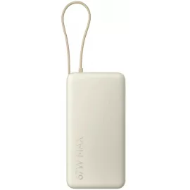 Мобильный аккумулятор Xiaomi BHR08O7GL 20000mAh QC3.0/PD3.0 67W 3.35A USB-A/USB-C бежевый