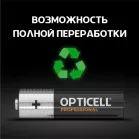 Батарея Opticell Professional LR6 AA (4шт) блистер