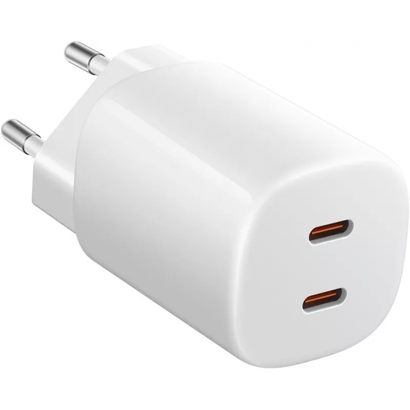 Сетевое зар./устр. Xiaomi Nano Turbo Charging 45W 4.1A+3A+2.25A (PD+QC) 2xUSB type-C универсальное белый (BHR087OEU)