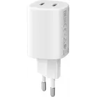 Сетевое зар./устр. Xiaomi Nano Turbo Charging 45W 4.1A+3A+2.25A (PD+QC) 2xUSB type-C универсальное белый (BHR087OEU)