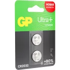 Батарея GP Lithium CR2032UP CR2032 260mAh (2шт) блистер