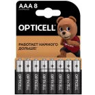 Батарея Opticell Basic LR03 AAA (8шт) блистер