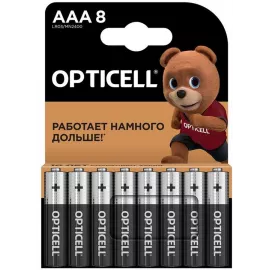 Батарея Opticell Basic LR03 AAA (8шт) блистер