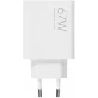 Сетевое зар./устр. Xiaomi 67W HyperCharge Power Adapter 67W 3.25A (PD) USB универсальное белый (BHR07SKEU)