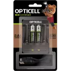 Аккумулятор + зарядное устройство Opticell Turbo АА 2600 mAh AA/AAA 2600mAh (2шт) блистер
