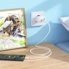 Сетевое зар./устр. Hoco C126A Pure power PD40W three-port(2C1A) charger(EU 40W 3A (PD+QC) универсальное белый