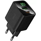 Сетевое зар./устр. Hoco CS84A Excellent PD30W+QC3.0 30W 3A (PD+QC) универсальное черный (64554)