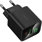 Сетевое зар./устр. Hoco CS84A Excellent PD30W+QC3.0 30W 3A (PD+QC) универсальное черный (64554)