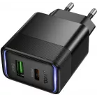 Сетевое зар./устр. Hoco CS112A Lounge PD30W+QC3.0 30W 3A (PD+QC) универсальное черный (80387)