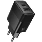Сетевое зар./устр. Hoco CS112A Lounge PD30W+QC3.0 30W 3A (PD+QC) универсальное черный (80387)
