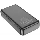 Мобильный аккумулятор Hoco J100A 20000mAh 2.1A 2xUSB-A черный