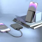 Мобильный аккумулятор Hoco J115 5000mAh 18.5W 2A 2xUSB-A черный