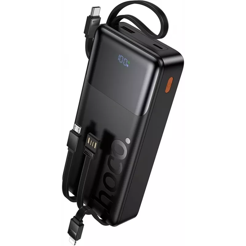Мобильный аккумулятор Hoco J156A Founder 20000mAh QC3.0/PD3.0 22.5W 3A черный (62284)