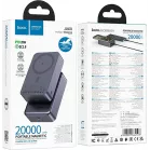 Мобильный аккумулятор Hoco J160 20000mAh 10W 3A беспров.зар. серый (64103)
