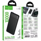 Мобильный аккумулятор Hoco J153 Stability 10000mAh 3A черный (56061)