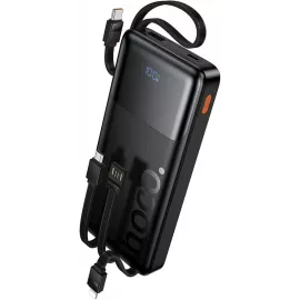 Мобильный аккумулятор Hoco J156 Founder 10000mAh QC3.0/PD3.0 22.5W 3A черный (62277)