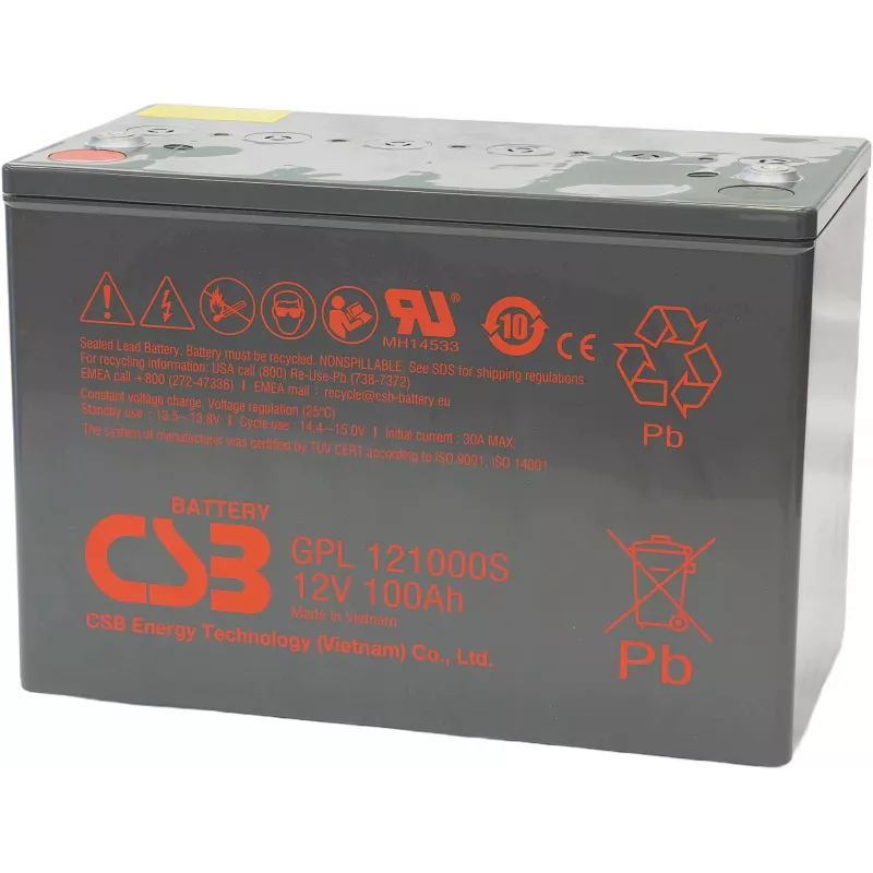 Батарея для ИБП CSB GPL121000S 12В 100Ач