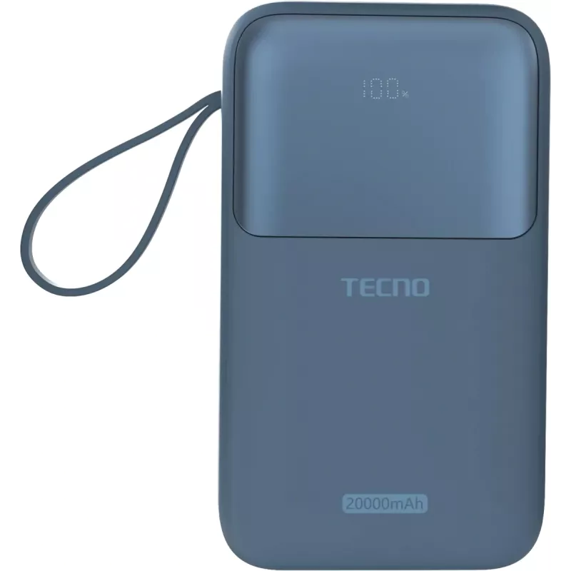 Мобильный аккумулятор Tecno Pocket S201 20000mAh 2.4A синий